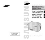 Samsung SCC-C4201 Guide D'utilisation