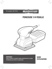 MasterCraft 054-7152-8 Guide D'utilisation