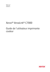 Xerox VersaLink C7000 Guide De L'utilisateur