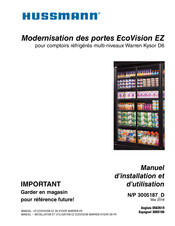 Hussmann EcoVision EZ Manuel D'installation Et D'utilisation