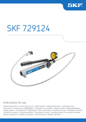 SKF 729124 Mode D'emploi