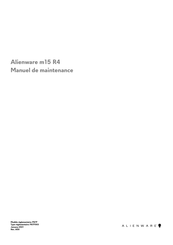Alienware m15 R4 Manuel De Maintenance