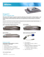 Raritan Paragon II P2-UMT242 Guide De Configuration Rapide