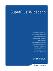 Plantronics SupraPlus HW261N Guide De L'utilisateur