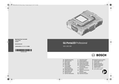 Bosch GLI PortaLED Professional 102 Notice Originale