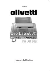 Olivetti Jet-lab 600@ Manuel D'utilisation