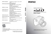 Pentax istD Mode D'emploi