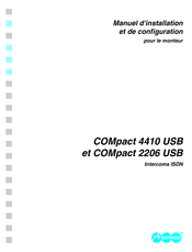 Auerswald COMpact 2206 USB Manuel D'installation Et De Configuration