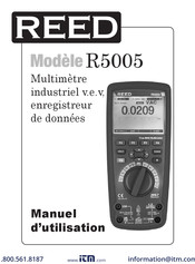 REED R5005 Manuel D'utilisation