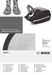 Bosch Relaxx'x BGS5A33S Mode D'emploi