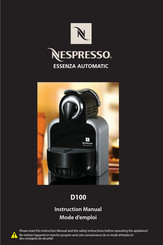 Nespresso ESSENZA AUTOMATIC D100 Mode D'emploi