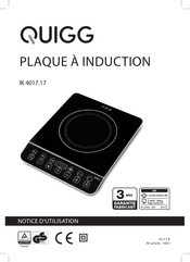 QUIGG 7857 Notice D'utilisation