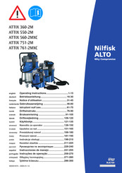 Nilfisk ALTO ATTIX 360-2M Notice D'utilisation