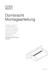 Dornbracht 13 420 979 Instructions De Montage