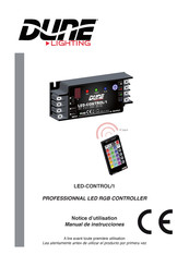 DUNE-LIGHTING LED-CONTROL/1 Notice D'utilisation
