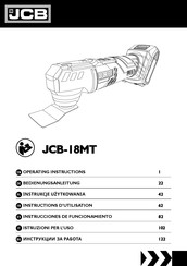 jcb JCB-18MT Instructions D'utilisation