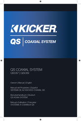 Kicker QSC67 Manuel D'utilisation