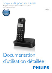 Philips D150 Documentation D'utilisation Détaillée