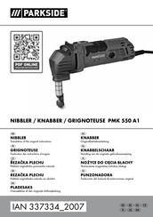 Parkside PMK 550 A1 Traduction Des Instructions D'origine