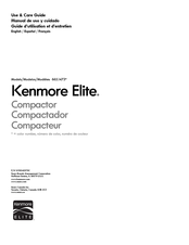 Sears KENMORE ELITE 665.1473 Série Guide D'utilisation Et D'entretien