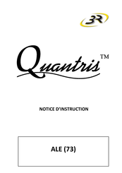 3R Quantris Notice D'instruction