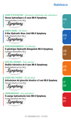 Nabtesco Symphony NK-6SH Guide D'utilisation