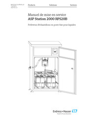 Endress+Hauser ASP Station 2000 RPS20B Manuel De Mise En Service