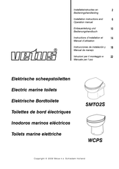 Vetus WCPS12 Instructions D'installation Et Manuel D'utilisation