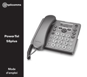 Amplicomms PowerTel 58plus Mode D'emploi