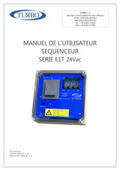 Turbo E1T Série Manuel De L'utilisateur