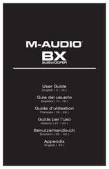 M-Audio BX Guide D'utilisation