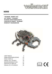 Velleman KSR5 Mode D'emploi
