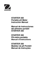 OHAUS STARTER 300 Manuel D'instructions