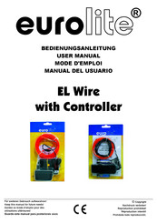 EuroLite EL Wire Mode D'emploi