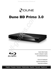 DUNE BD Prime 3.0 Guide D'utilisation Rapide