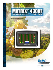 TeeJet Technologies MATRIX 430VF Manuel De L'utilisateur