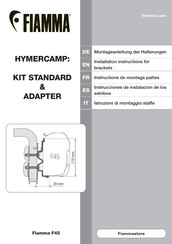 Fiamma F45 HYMERCAMP 99 Instructions De Montage