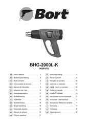 Bort BHG-2000L-K Mode D'emploi