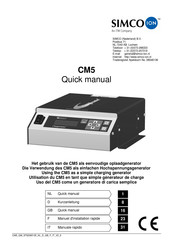 Simco-Ion CM5 Guide Rapide