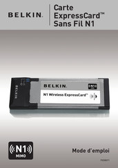 Belkin ExpressCard F5D8071 Mode D'emploi