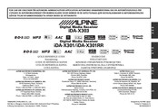Alpine iDA-X301RR Guide De Référence Rapide