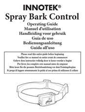 Innotek Spray Bark Control Manuel D'utilisation