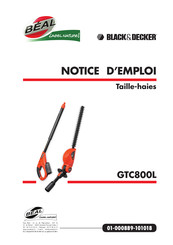 Black & Decker GTC800L Notice D'emploi