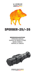 Liemke SPERBER-25 Mode D'emploi