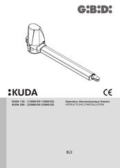 GiBiDi KUDA Série Instructions D'installation