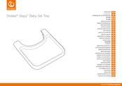 Stokke Steps Baby Set Tray Notice D'utilisation