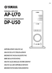 Yamaha AP-U70 Manuel D'utilisation