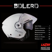 LAZER BOLERO Manuel D'utilisation