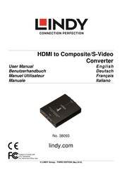 Lindy 38093 Manuel Utilisateur