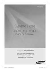 Samsung HT-D330 Guide De L'utilisateur